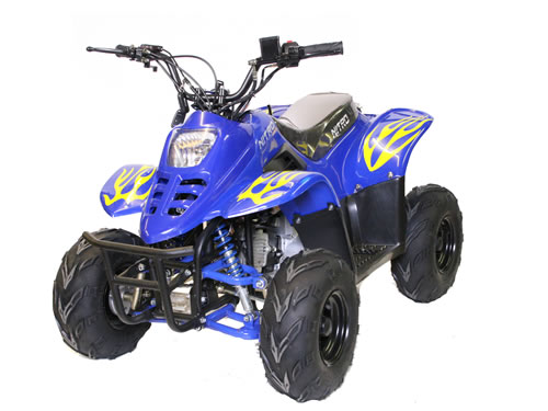 RG Midi Quad Kinder Cross ATV 4 Takt NEU 7 Zoll Reifen 125cc Bigfoot Automatik 